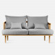 Willow Sofa, L165, Ash [SALE]